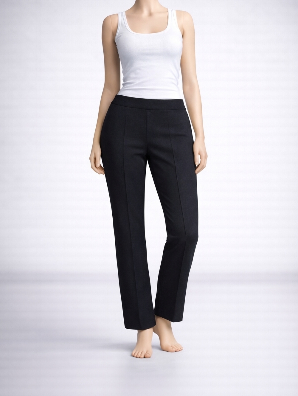 Liverpool Pearl Flare Black Faux Suede Pants  - Size: XXL - NWT